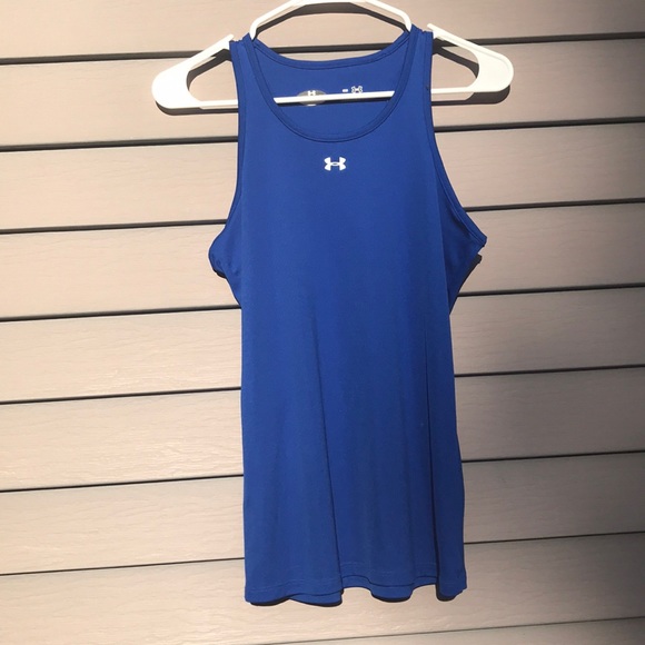 Under Armour Tops - Under Armour small athletic tank top royal blue S